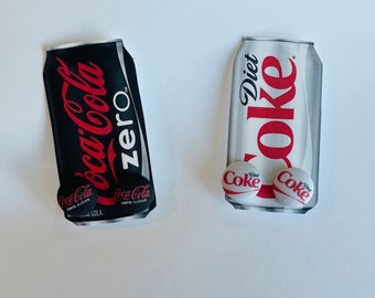 Coke Zero Diet Coke earrings set
