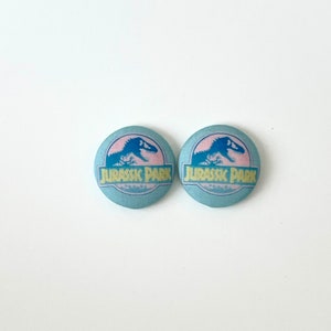 Jurassic park earrings