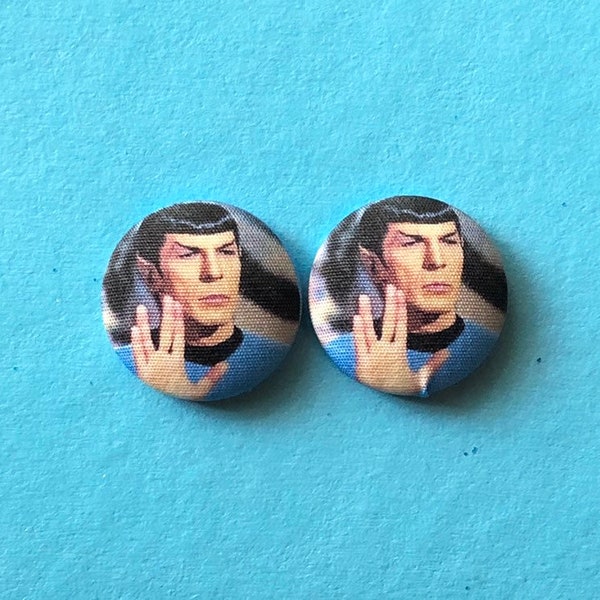 Spock Star Trek earrings