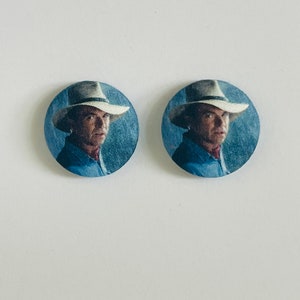 Alan grant  jurassic park earrings