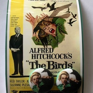 Hitchcocks The Birds earrings