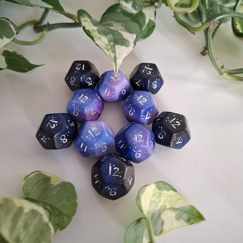 Hope & Fear - Daggerheart Duality Dice | Hand-painted Pair of D12 - Etsy