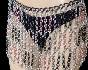 Chain Mail Mini skirt wrap