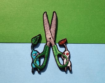 Pikmin with Scissors patch