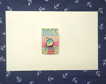 Dogs in Hats Pin