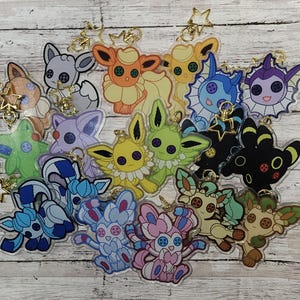 Plushemon Acrylic Keychains