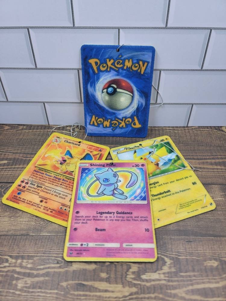 pokemon card air freshener Blastoise Pokemon Card Air Freshener