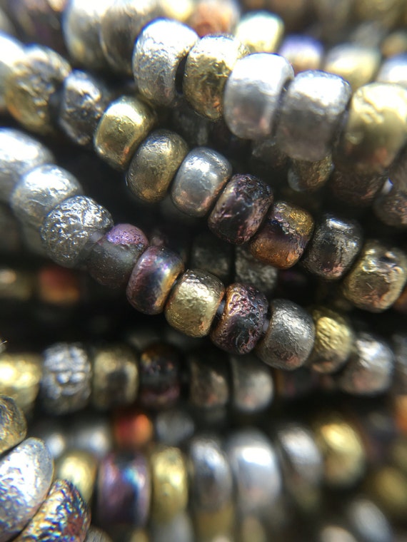 6//0 *WINTER TRADE* MEGA MIX CZECH SEED BEADS 70grams