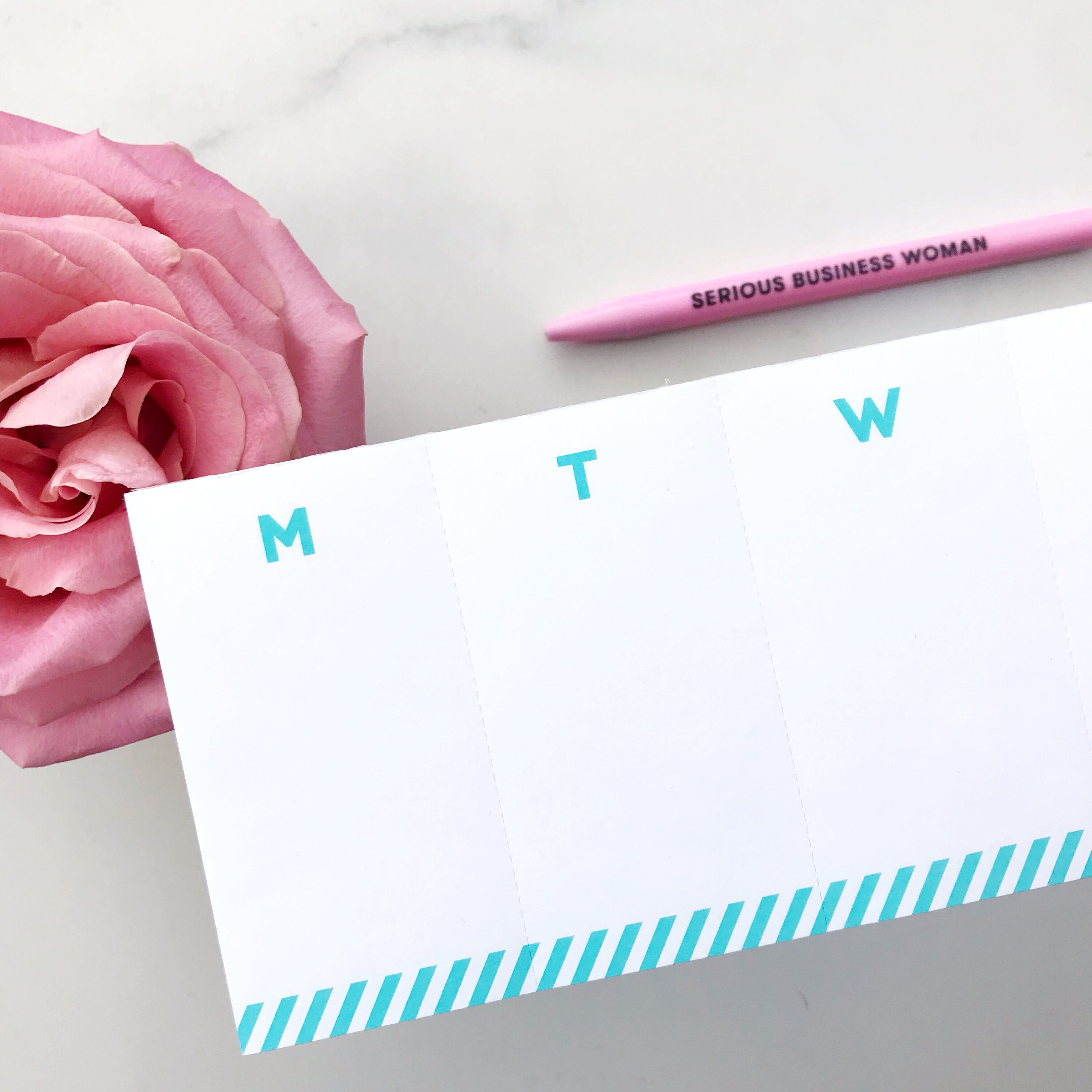 Keyboard Planner / Weekly Planner / Desk Planner / Calendar / | Etsy