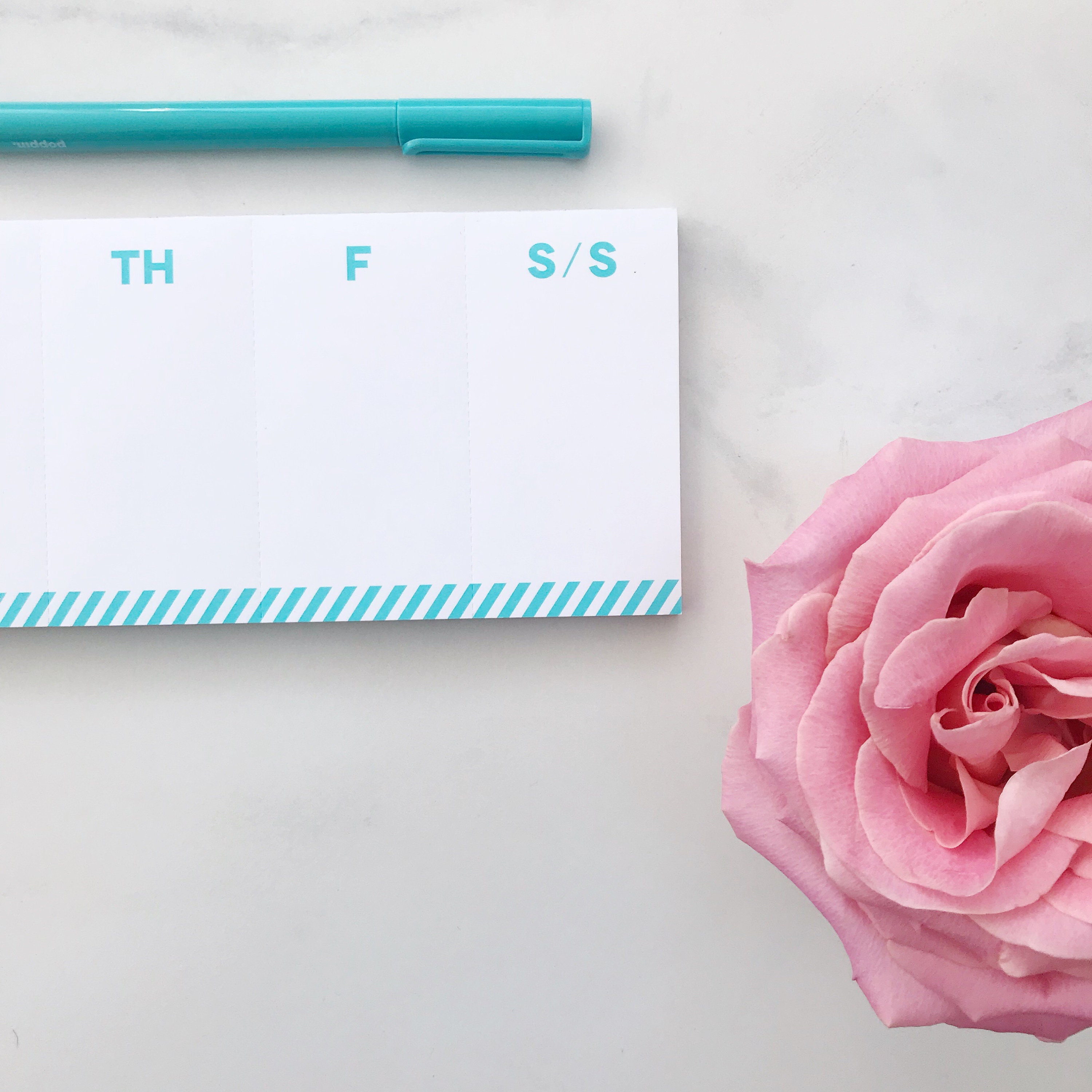 Keyboard Planner / Weekly Planner / Desk Planner / Calendar / | Etsy