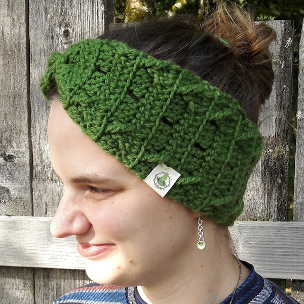 Crochet Pattern | Forest Walk Crochet Ear Warmer | Best Selling Items | Gifts for Mom | Crochet Patterns | Custom | Digital Download