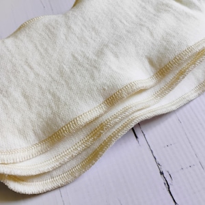 Lay in booster for cloth diapers, bamboo diaper insert, cloth diaper doubler