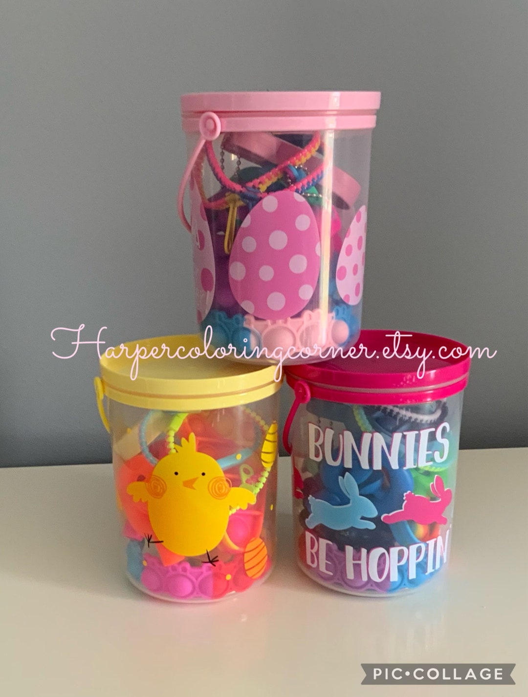 Fidget Easter Pails Etsy