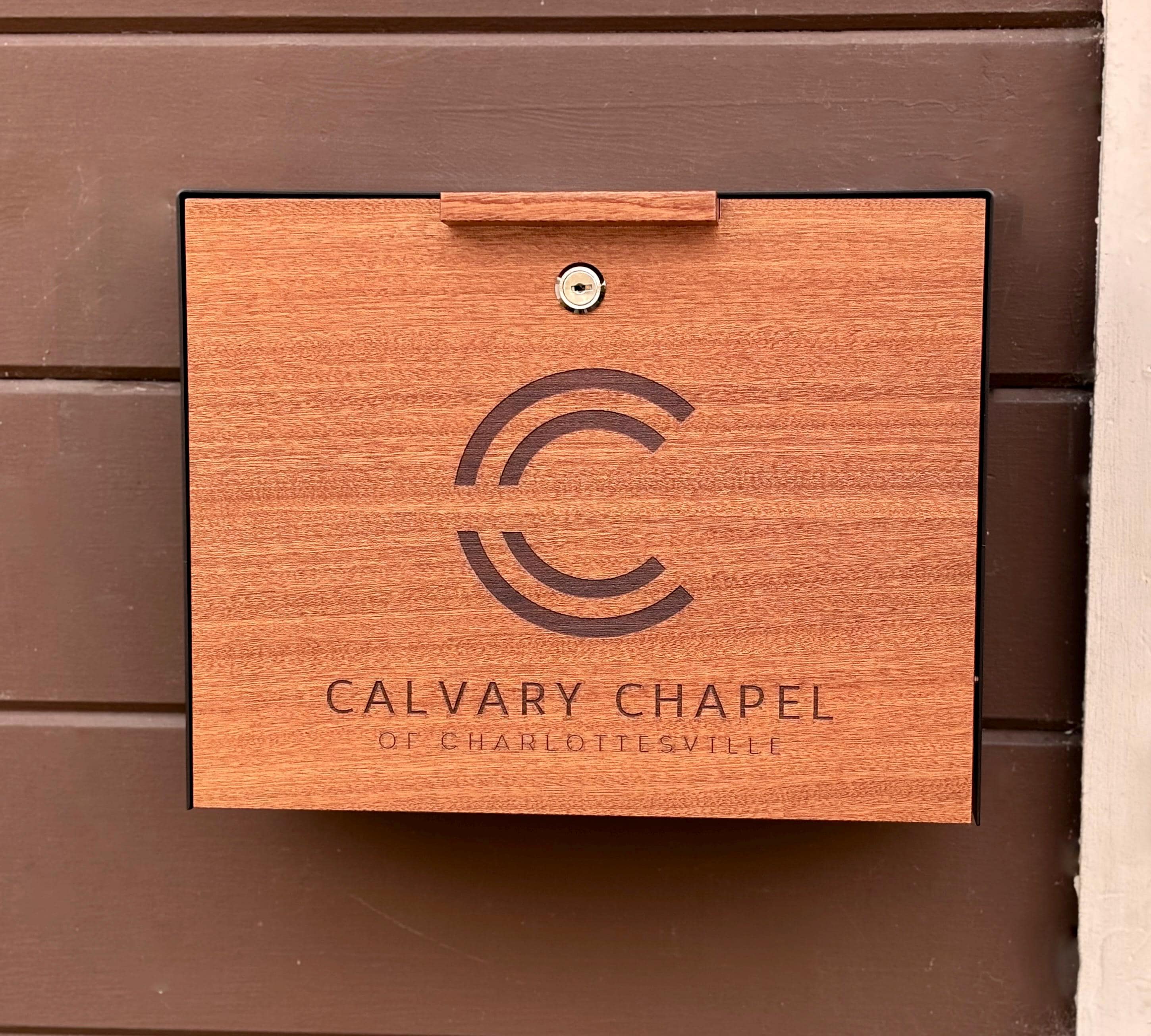 Church Collection Box, Mahogany, Tithe Box - Etsy
