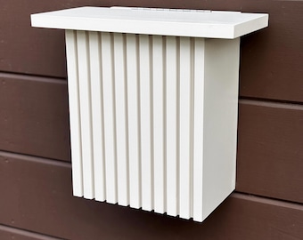 Paintable Mailbox, Wall Mounted