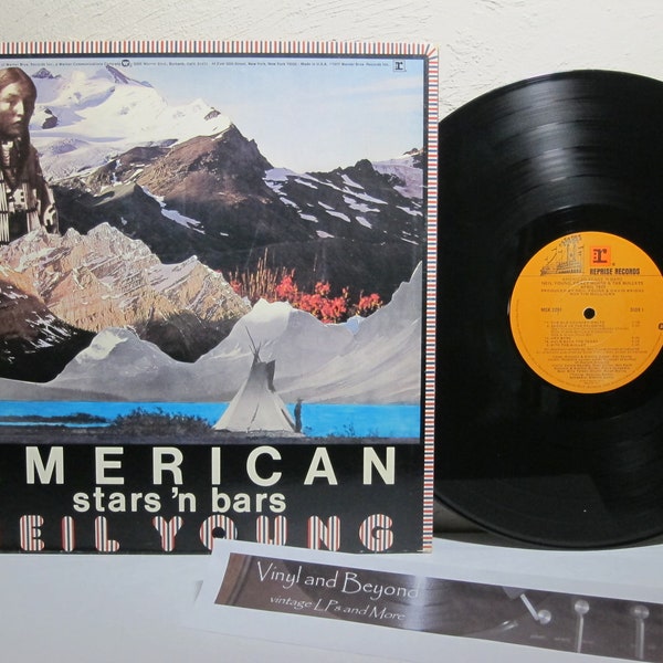 Neil Young - American Stars 'n Bars - Vinyl LP record album