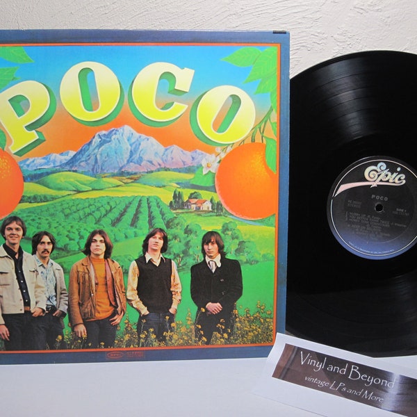 Poco - self-titled 2nd LP - Vinyl LP record album