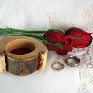 Rustic Ring Bearer Pillow. Wooden Ring Bearer Pillow. Rustic Ring Bearer Box. Country Wedding Ring Bearer Pillow. Handmade Ring Bearer Box