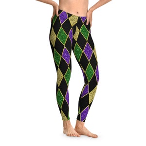 Mardi Gras Leggings 