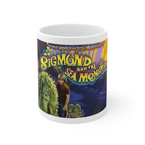 Sigmund and the Sea Monsters Retro TV Ceramic Mug 11oz