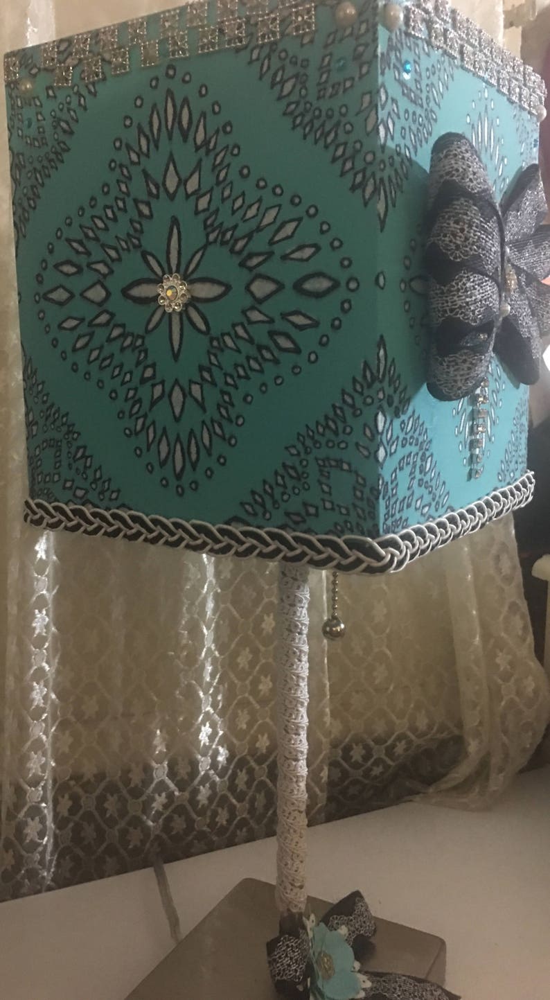 Blue Bayou Lamp