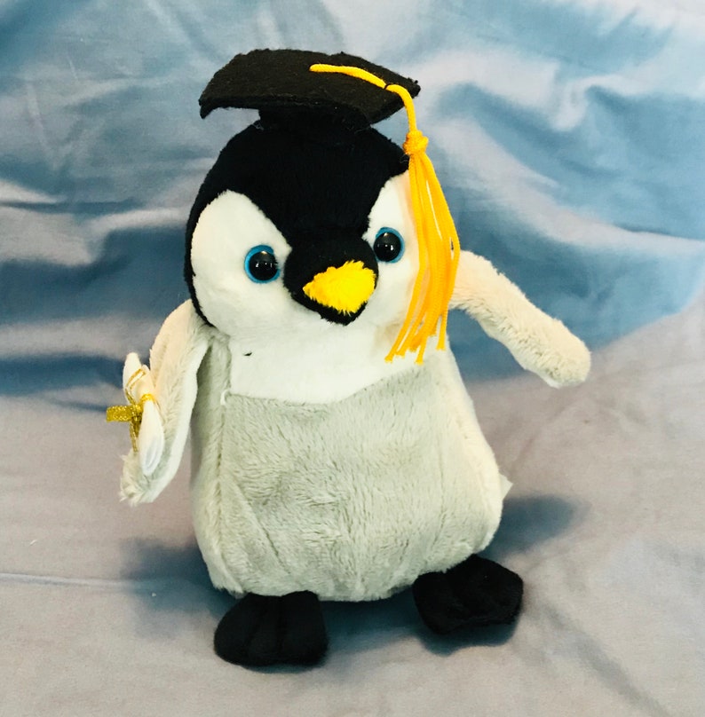 graduation penguin stuffed animal