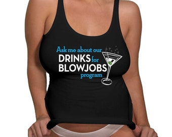 Drink Blowjobs Tank Top, Hot Wife Tank Top, Drinks For Blowjobs Ladies Tank Top, Upside Down Pineapple Tank Top, Yoga Tank Top