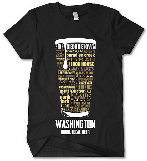 Craft Beer Lovers Shirt - Yakima Washington Craft Beer Lovers Shirt - Yakima Washington