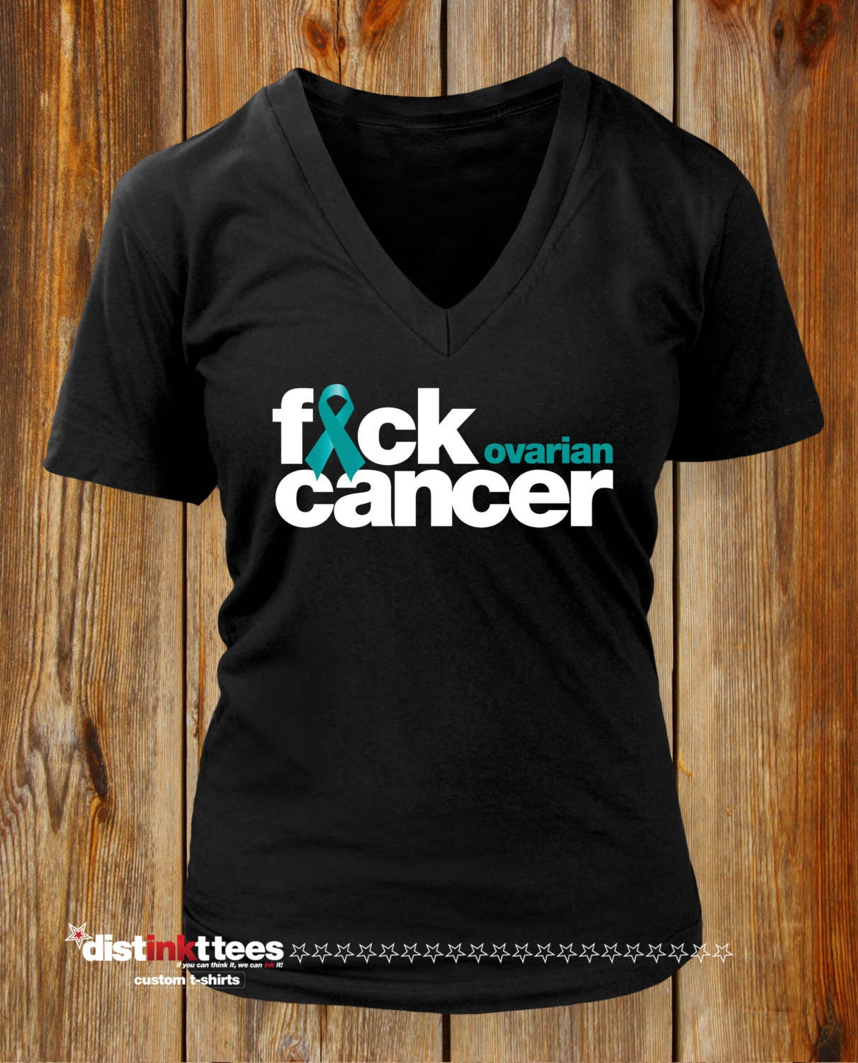 T-shirt femme Col V Fuck T-shirt Humour