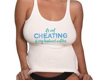 Not Cheating Swinger Tank Top, Pineapple Tank Top, Cute Swingers Lifestyle, Women Summer Tank Top, Adult Humor Shirts