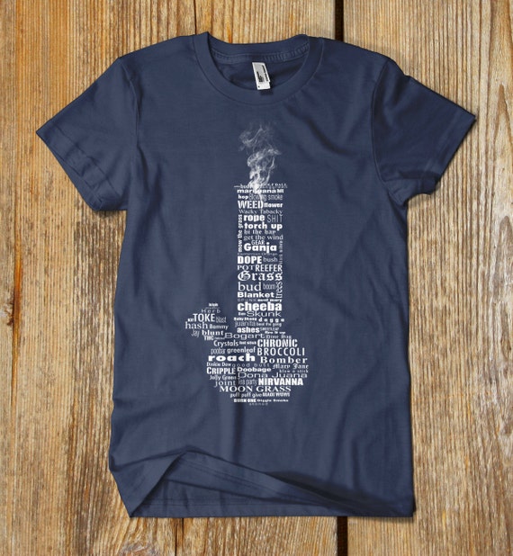 T-shirt Humour Smoke Anything Zone 420 Weed - Unisexe, Coton épais, Neuf Avec étiquettes