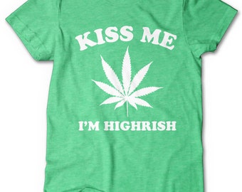 Highrish Pot Leaf T-Shirt | St. Patrick's Day Irish Tee