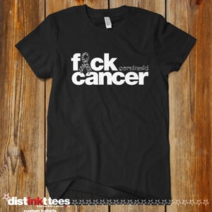 F*CK Carcinoid Cancer T-Shirt: Unisex Ringspun Cotton, Original Design