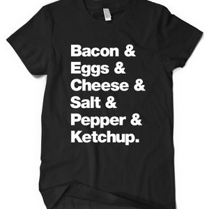BEC SPK T-Shirt: New York Breakfast Sandwich on HD Cotton