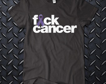 F*CK ALL KINDS of cancer tshirt. One of a kind. MatureChristmas gifts