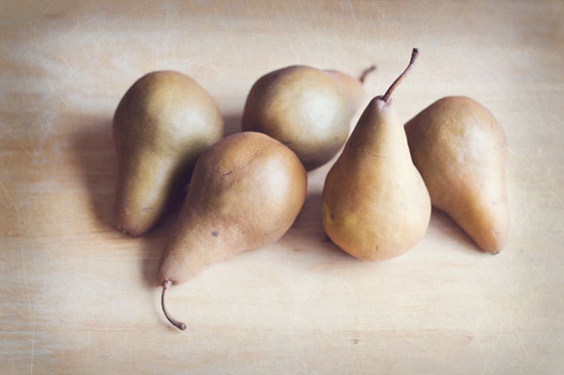 8x10 Print Fine Art Photography Food Photography Pears Etsy