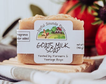 Goat Milk Soap, Handmade Soap,  Sensitive Skin, Gifts for Friends, Mother's Day gift