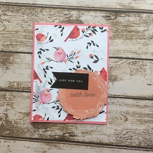 Just for You Love Birds Card