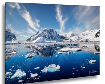 Neko Harbor Antarctica Print | Antarctic Peninsula Wall Art | Polar Landscape Photography | Fine Art Mountain Print