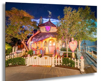 Impresión de la casa de Minnie Mouse en Disneyland: Toontown Photo