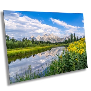 Schwabacher Landing | Grand Teton National Park | Grand Teton Mountains | Yellowstone - Print Paper/Canvas/Acrylic/Metal