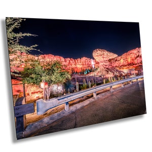 Radiator Racers Cars Land Disney California Adventure  DCA Print Canvas Acrylic Metal Wall Art
