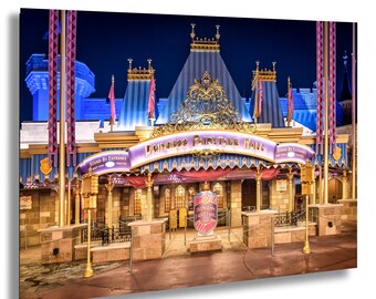 Salón de cuentos de hadas de princesas Fantasyland Disney World Florida Magic Kingdom Imprimir