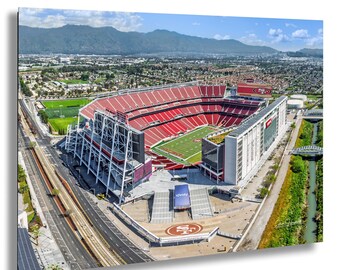 Levi’s Stadium Print: San Francisco 49ers Aerial Photo (Home Decor)