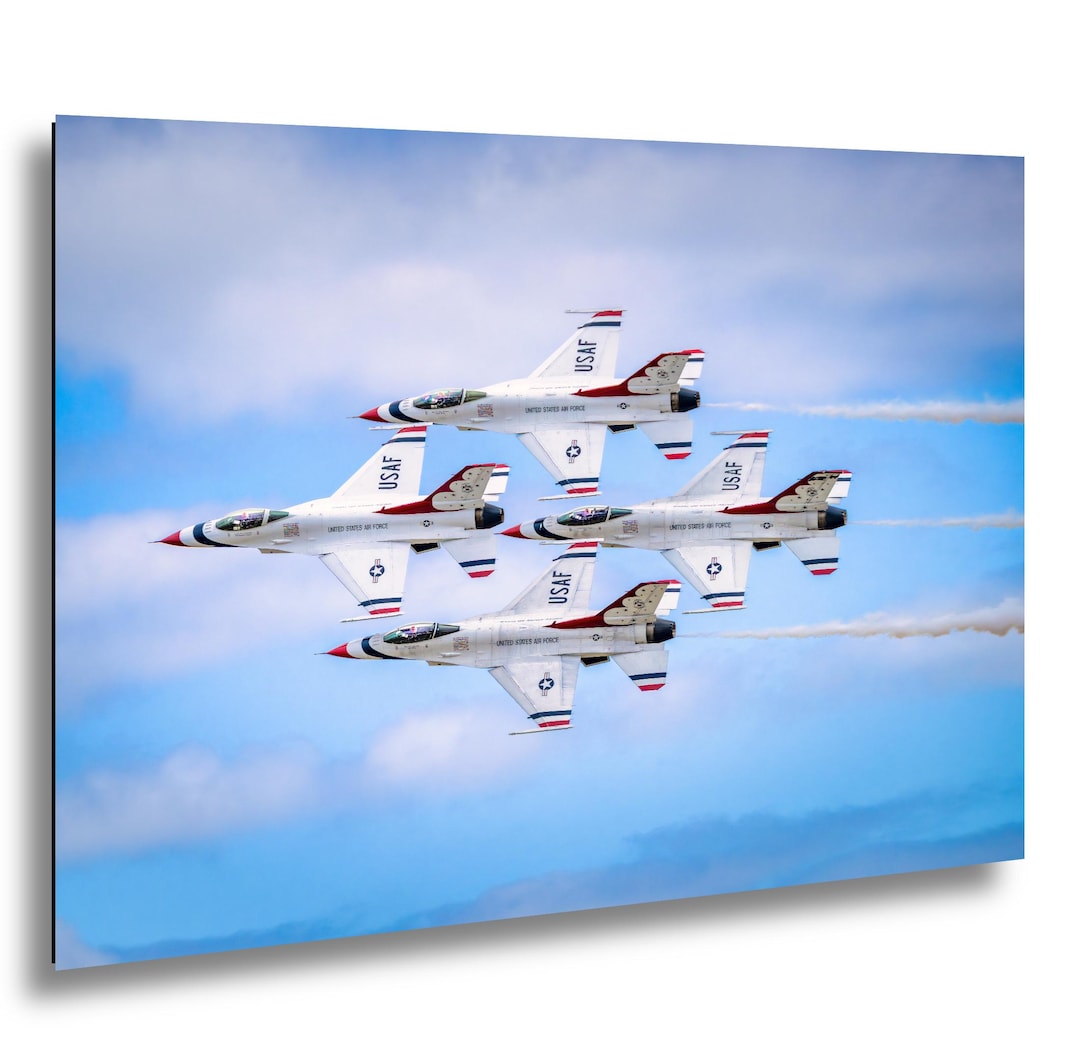 Usaf 2 Thunderbirds US Air Force USAF 2 Photo Print Canvas Acrylic Metal - Etsy