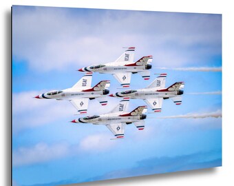 Thunderbirds US Air Force USAF 2 Photo Print Canvas Acrylic Metal