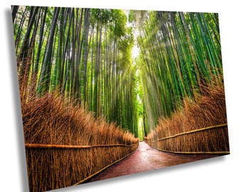 Arashiyama Sagano Bamboo Forest Kyoto Japan Print Paper/Canvas/Acrylic/Metal