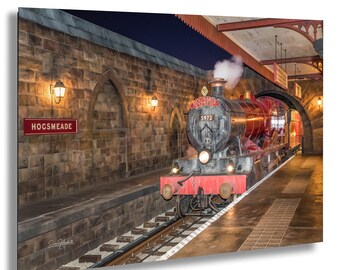 Impresión fotográfica del Expreso de Hogwarts - Universal Studios Florida Magic