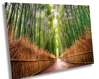 Arashiyama Sagano Bamboo Forest Kyoto Japan Print Paper/Canvas/Acrylic/Metal
