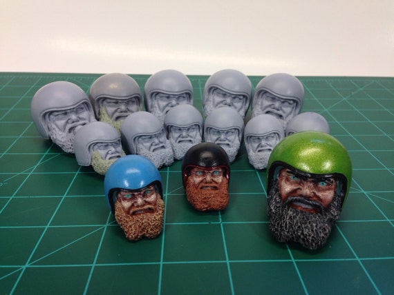 Tamiya Bayou Billy/wild Willy Variant RC Driver Head, Unpainted - Etsy